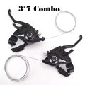 Shimano 7-Speed Right-Hand Shimano Bike Shift Lever - High-Quality Bicycle Handlebar Control Component. 