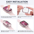 Pix Apple Watch S10 Protective Case- Popular S10 PC+ Tempered Film Protective Case For S10 42mm /46mm - Apple iWatch 10th Generation Protective Case PC + Tempered Film Case. 
