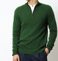 Men's Fashionable Hign Neck Zipper Jumper. - Sweater For Men. 