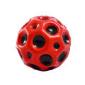 Kids Bouncy Ball Useful Hole Ball Soft Bouncy Ball Anti-fall Moon Shape Porous Indoor Toy Ergonomic Design. 
