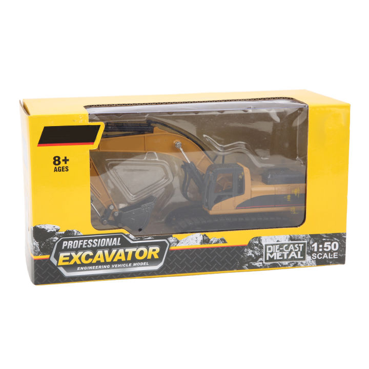 Romeng%20La%20Excavator%20Static%20Model%201:50%20Scale%20Alloy%20Construction%20Site%20Vehicle%20Toy%20for%20Kids%20and%20House%20Decoration%20-%20Image%204