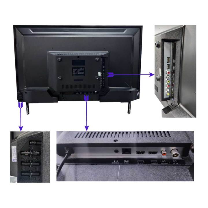 40"%20Mme%20Smart%20Android%20Wifi%20Voice%20Control%20Double%20Glass%20Fhd%20Led%20Tv%20-%20Tv%20-%20Image%205