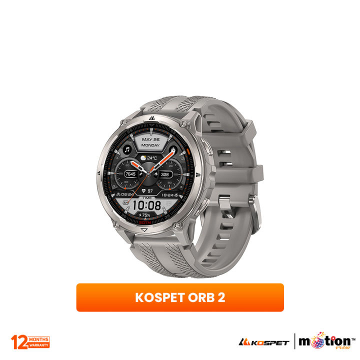 Kospet%20ORB%202%201.43"%20AMOLED%20HD%20Display%20%20With%205%20ATM%20&%20IP69K%20Waterproof%20BT%20Calling%20Smart%20Watch%20-%20Image%203