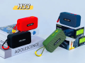 KOLEER H33 Bluetooth, USB, SD Card & FM Radio Supported Hi-Fi Sound Deep Bass Speaker.