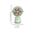 Handheld Mini fan usb Portable mute small gift student small electric fan. 