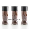 Glass clear 500ml with air tight black lid for kitchen 3 pcs.