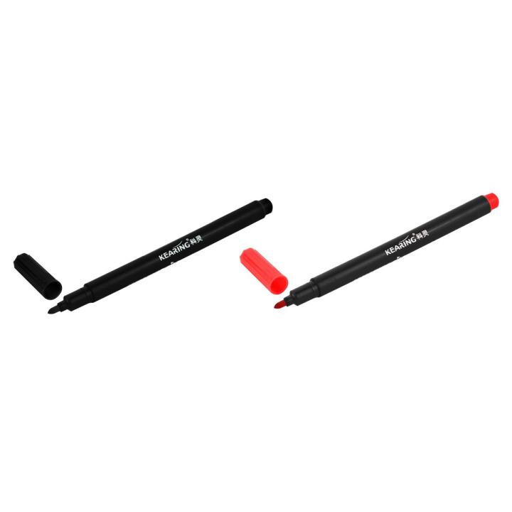 Black Fabric Marker Black Dye Pen For Clothes 2Pcs Fabric Marker