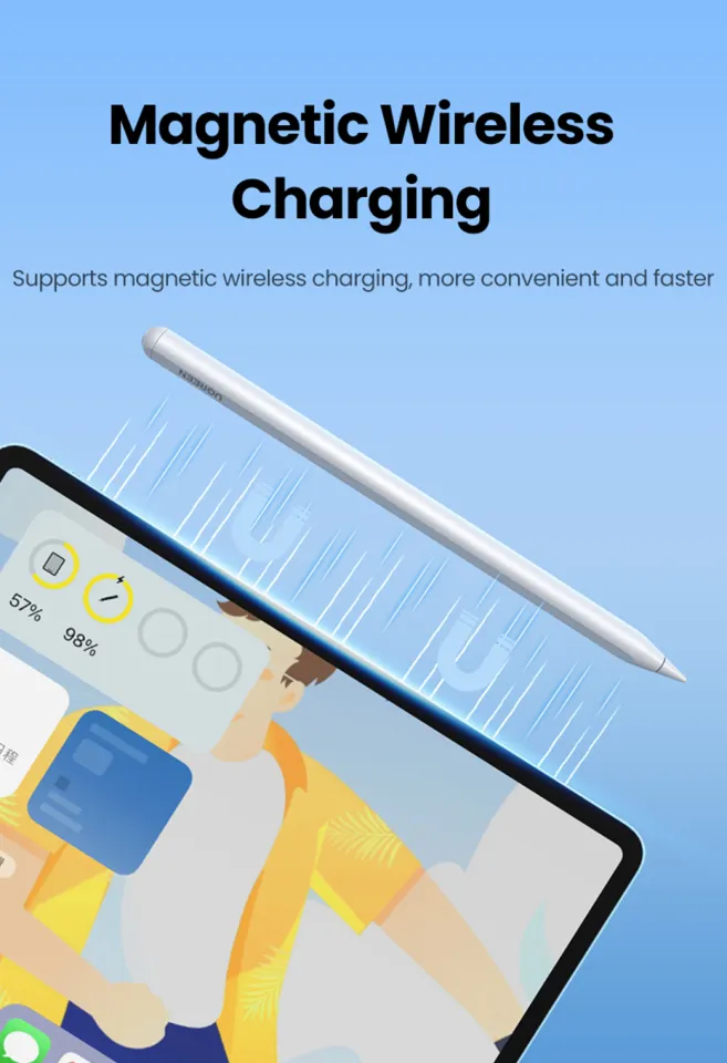 UGREEN Active Stylus Pen for Apple Pencil Magnetic Wireless