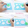 Magic Design Ruler Set Plastic Ruler Student Ruler Drawing Ruler. 