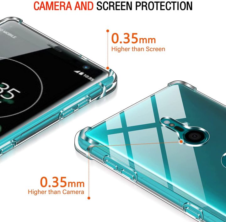 For%20Sony%20Xperia%20XZ3%20Back%20Cover%20Shockproof%20Transparent%20Soft%20TPU%20Silicone%20Protector%20Phone%20Case%20with%20Shock%20Absorption%20Bumper%20Corners%20-%20Image%205