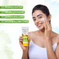 Mamaearth Ubtan Natural Face Wash 100ml for Dry Skin with Turmeric & Saffron for Tan Removal and Skin Brightening. 