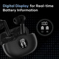 Wavefun Star 2 ANC Bluetooth Earphone V5.3 Wireless Headphones Digital Display Active Noise Cancelling Earbuds Super Bass. 