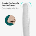 Facial Hair Scissors For Men Women, Stainless Steel Eyebrow Trimmer Nose Hair Cutting Scissors.