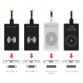 FLOVEME QI Wireless Charger Receiver For iPhone 7 6 Plus 5 5s Andriod Micro USB Type C Wireless Charging Receiver Adapter Module. 