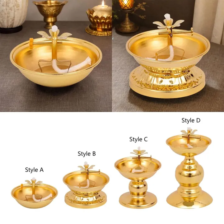 Ghee%20Lamp%20Holder%20Alloy%20Altar%20Supplies%20Tibetan%20Dimmable%20Tea%20Light%20Holder%20for%20Tabletop%20Bedroom%20Home%20Living%20Room%20Decoration%20-%20Image%206