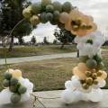 Wedding Arch Backdrop Stand Large Circle Arch 9 Sections. 