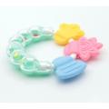 Baby Hand Bell Silicone Teether - Turquoise 1pcs. 