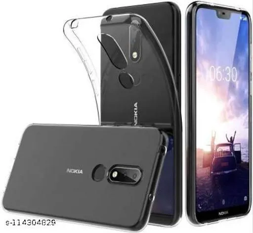 Nokia%206.1%20Plus%20/%20Nokia%20X6%20Premium%20Silicone%20Case%20Crystal%20Clear%20Soft%20TPU%20Ultra-Thin%20Transparent%20Flexible%20Protective%20Mobile%20Phone%20Back%20Cover%20-%20Image%202