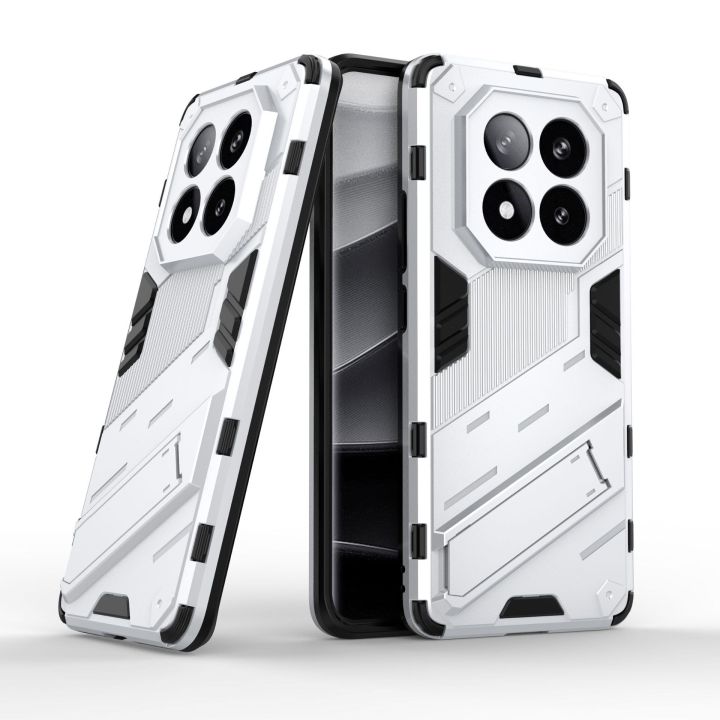 Xiaomi Redmi Note 14 Pro 4G Shockproof Phone Cover, Ultra-Thin Slim Fit Hard Protective Cases