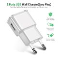 【YIYANGMAOYI111】Charger EU 5V 2A Wall Adapter for oppo A33 A37 A53 A59 F1S A39 R9 Plus R9S Micro Type-c Usb Cable Charging. 
