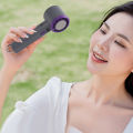 Mini turbo fan portable Handheld Turbo Fan USB Rechargeable 14000RPM 100 Speed Quiet Handheld Mini Fan for Travel Camping Outdoor. 