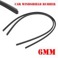 【Alizeker Mall】New 28'' 6mm Auto Black Windshield Wiper Blade Refill Universal Frameless Car Bus Rubber Accessories.