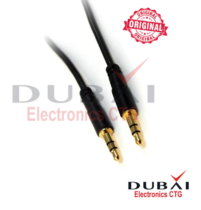 Audio%20stereo%203.5mm%20mail%20to%20mail%20jack%20aux%20oxiliari%20cable%20or%20a%20bye%20a%20bye%20only%204.5%20feet%20-%20Image%203