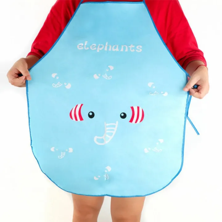 Women%20Kids%20Cartoon%20Kitchen%20Restaurant%20PVC%20Waterproof%20Cooking%20Aprons%20Home%20Essential%20-%20Image%209