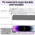 iPhone 11-17 All Models Privacy Anti-Spy Easy Install Screen Protector 9H Tempered Glass. 
