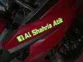 ( অন্ধকারেও জ্বলবে ) নিজের নামের স্টিকার বানিয়ে নিন (ওয়াটারপ্রুফ) - bike stickers.