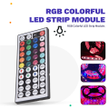 RGB LED Controller+44 Keys Remote Control RGB Control Box IR Light Strip Controller DC12V for 2835 5050 RGB Light Strip. 