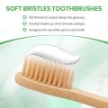 Biodegradable Bamboo Toothbrush Soft Bristles.
