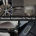 Honda Car Metal Sticker, Car Steering Wheel/Wiper/Auto Body/Door Decal Fit For Accord City Civic CRV VEZEL Jazz BRV Adv 150. 