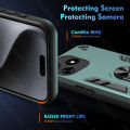 With Rotating Bracket Phone Case For Tecno Spark 10C/Spark 10 Anti-Fall Shockproof Iron holder Armor Man protection Soft Back Cases Cover.