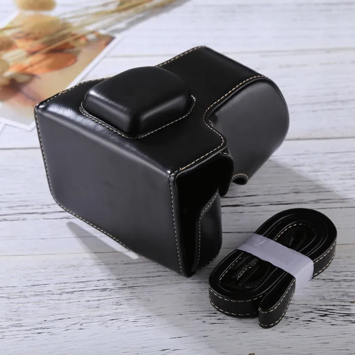 (Not%20a%20Camera)%20Full%20Body%20Camera%20PU%20Leather%20Case%20Bag%20with%20Strap%20for%20FUJIFILM%20XT10%20/%20XT20%20-%20Image%2010