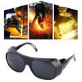 Lightweight Welding Glasses Shatterproof Adjustable Protective Welding Darkening Impact Protection for Industrial Use. 