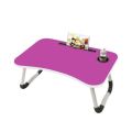 Portable Foldable Home Laptop/Notebook Stand Desk/Table for Study- Red. 