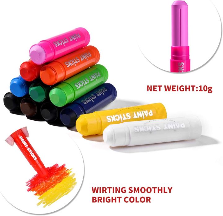 MEIDUGAGA%20Tempera%20Paint%20Sticks%20-%2012%20Classic%20Colors%20with%20Graphic%20Carton,%2010g,%20Washable,%20Mess%20Free%20&%20Children%20Friendly,%20Non-Toxic%20-%20Image%207