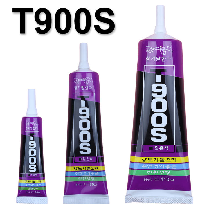 15/50/110ML Phone Glue Touch Screen LCD Display Repair Black Contact Adhesive Electronics Computer Fiber Wood Toys T900S T9000
