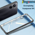 For Realme 10 Pro＋5G/Pro Plus Realme 10 Pro 5G Phone Case Soft Silicone TPU Electroplating Clear Lens Protection Back Cover realme 10 pro＋5g realme 10 pro 5g. 
