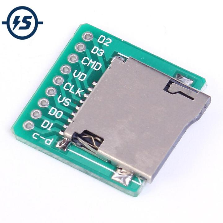 【happy one】Memory Micro SD Board Card Adapter Pinboard Module 20x20mm ...