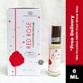 Red Rose by Al Rehab Attar Non Alcoholic Long Lasting Fragrance Floral Ator - 6ml. 