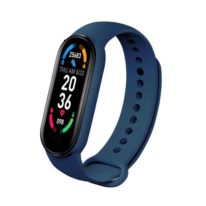 【Lejia】M6 Smart Watches Apple Xiaomi Android Smartwatch Men Women Smart Watch Heart Rate Sports Bracelet Bracelet