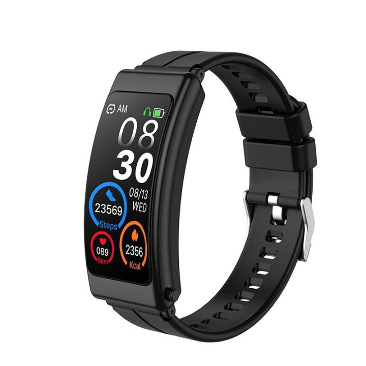 【FUPANG】2 In Smart Watch Bluetooth Call Heart Rate Monitor Blood Pressure  Monitor Blood Oxygen Monitor Sport Watch for Smartphone