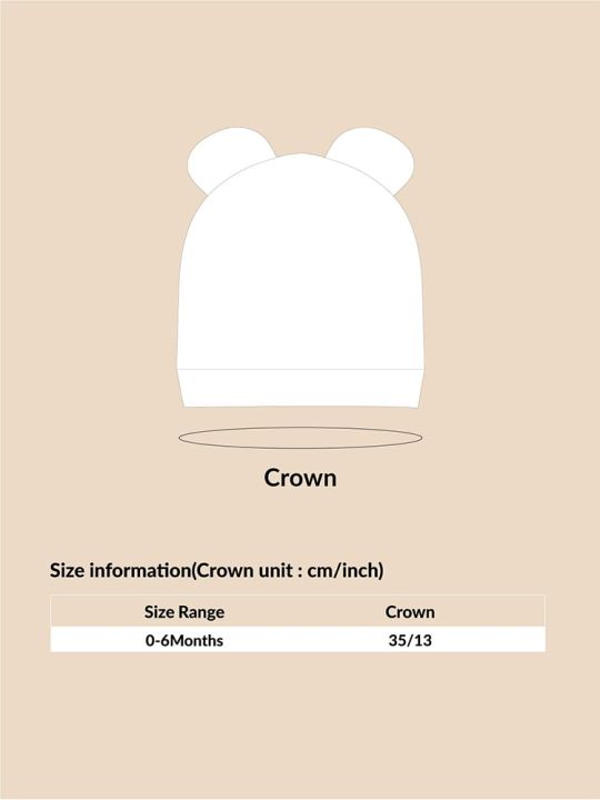 3PC/SET%200-6M%20Newborn%20Baby%20Hat%20Cotton%20Bonnet%20Baby%20Beanie%20For%20Girls%20Spring%20Soft%20Infant%20Cap%20Boy%20Toddler%20Accessories%20Gift%20-%20Image%206