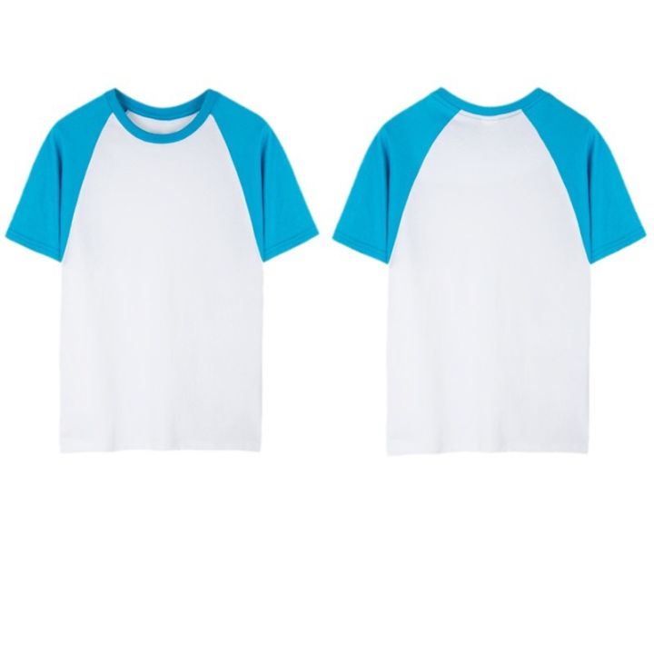 180G%20Combed%20Cotton%20Raglan%20Shoulder%20Color-Blocked%20Round%20Neck%20T-Shirt%20Sleeve%20Clothes%20Wholesale%20Class%20Clothes%20Couple%20Clothes%20Parent-Child%20Wear%20DIY%20Print%20-%20Image%205