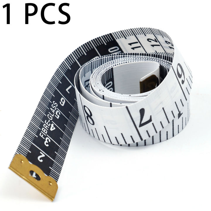 1/3Pcs%201.5M%20Soft%20Tape%20Measure%20Clothing%20Tailor%20Measuring%20Made%20of%20Fiberglass%20Material%20Ruler%20White%20Waist%20Circumference%20Craft%20Measuring%20Ruler%20-%20Image%202