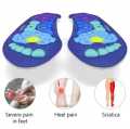 Magnetic Massage Insoles Acupressure Inserts Arch Support Orthopedic Acupressures Shoes Pads Relieve Tired for Men Women Unisex. 