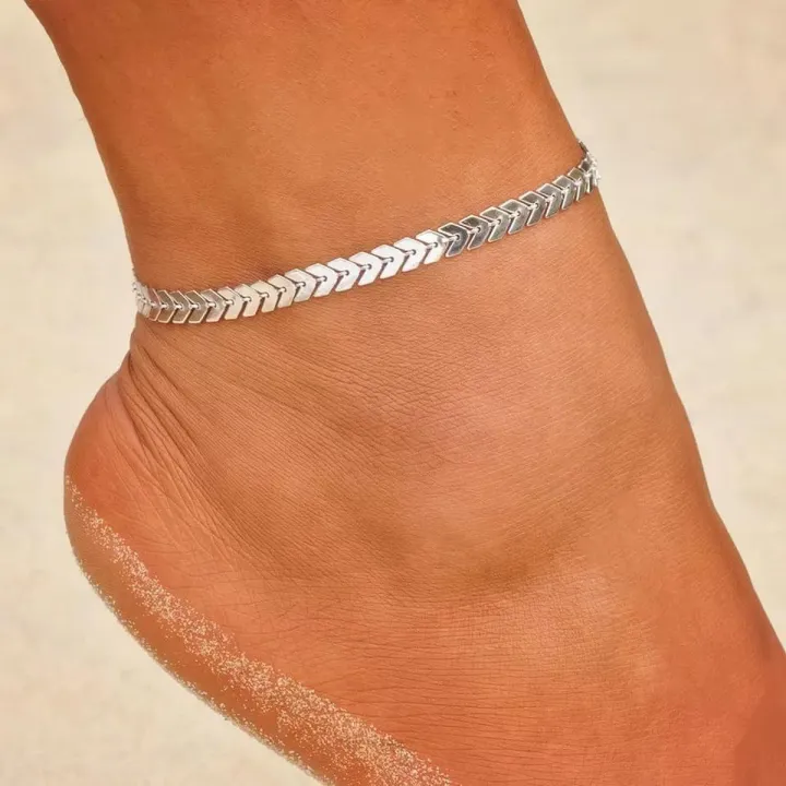Anklets Circle Anklet Bracelet for Women Indian Anklet Nupur Payel Alloy