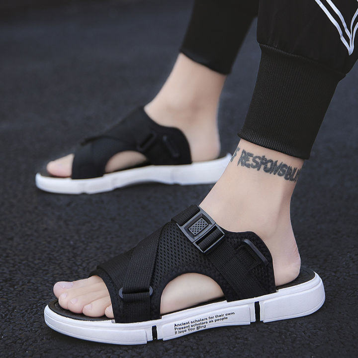 summer men's sandals new trendy sandals fashion outdoor tide drags wading sandals men's slippers sandals